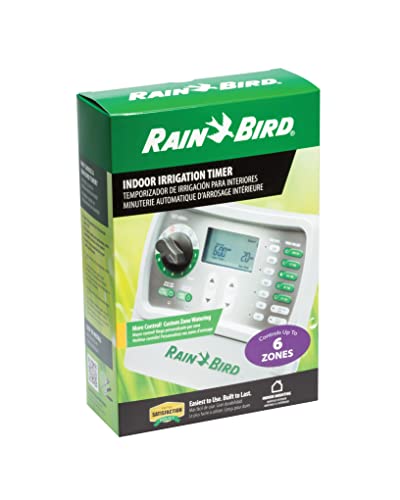 Rain Bird SST600IN Irrigation Controller, Indoor, 6-Station - size: 6-Zone, style: Indoor