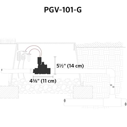 Hunter PGV Sprinkler Valve, 1 in. Irrigation Valve with Flow Control