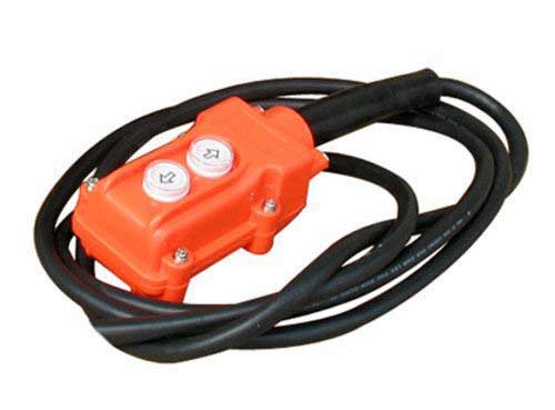 Bailey HPU Dump Trailer Remote Control Switch – 2-Button Double-Acting Hydraulic Cylinder Controller – 3-Wire Remote with 10 Ft Cord, Magnet Mount – for 12V DC Power Units – Model 251319
