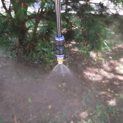 98FT Drip Irrigation Kit, Leak-Free Quick-Connect Automatic Watering System