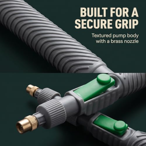 Handheld Sprayer - High Pressure Air Pump Manual Sprayer with Adjustable Nozzle - Garden Pump Sprayer - Hand Pump Sprayer Pressure Sprayer Top for Home Lawn Garden Watering Lawn and Garden Sprayers