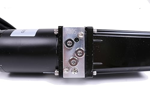 JEENDA DC 12V 12" Hydraulic Motor Heavy Duty Electric Linear Actuator 1700Lbs-2300lbs Compatible with Dump Trailers, Lift Tables, Solar Tracking System, Wheelchair Lift,Tractors,Cleaning Vehicle