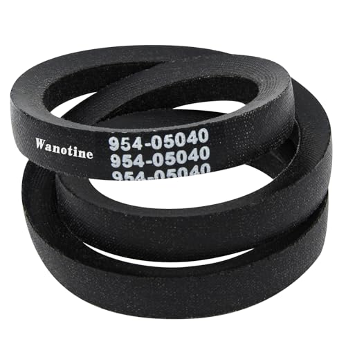 954-05040 Drive Belt Replaces 754-05040, 954-0241, 954-0241A, 754-0241, 754-0241A Upper Drive Belt, Fits MTD Troy-Bilt Craftsman Cub Cadet Lawn Tractor Mowers (5/8" x 35 1/4")