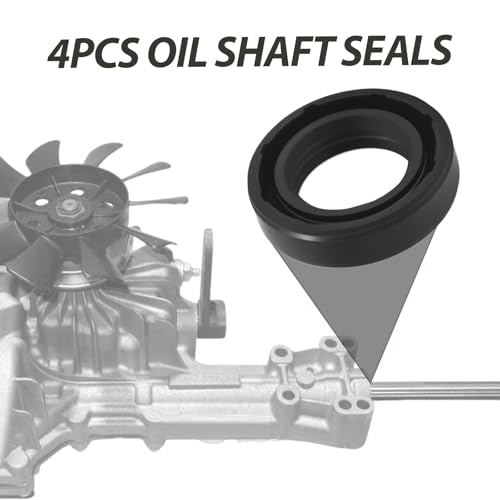 4 PCS Oil Axle Seals TT-187T0134280 Replacement for M-T-D LTX1042KW 2012 Craftsman LTX1042KW 2013 Bolens LTX1042KW 2014 Remington Ryobi Yardman Yard-Machine