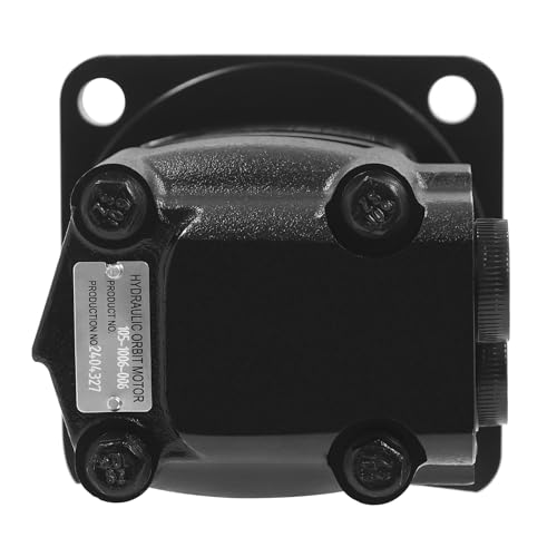 Hydraulic Wheel Motor 105-1006-006 High Torque Replacement, 555N·m 23.8KW Cast Iron Motor for Eaton Char-Lynn 2000 Series, Fits Forging/Mining Machinery