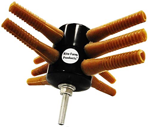 L10 Drill Chicken Plucker Picker 10 Fingers Duck Goose Turkey Rubber