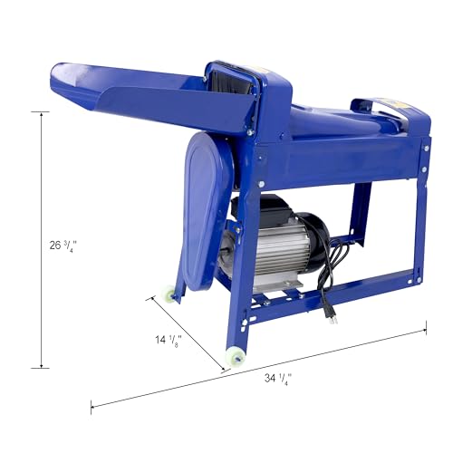 Electric Corn Sheller, 1500-2000 KG/H, 750W, Auto Thresher Machine
