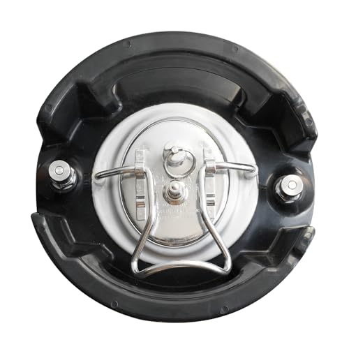RockRose Spray Tank Cap Replacement – 304 Stainless Steel Pressure Relief Valve & Silicone O-Ring Leak-Proof Seal Perfect for Auto Professional Detailers, Car Washers, Tint Installers - color: Cap