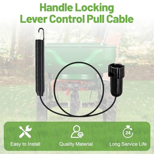 Control Cable Compatible with Scotts Turf EdgeGuard Mini Spreader | Lawn Spreader Control Cord, Pull Cable for Scotts Turf Builder EdgeGuard Mini Broadcast Spreader, Lawn Fertilizer Accessory - size: Mini