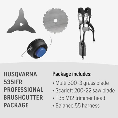 Husqvarna 535iFR Straight Shaft Brush Cutter, Garden Tools