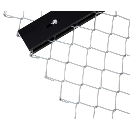 4'x5' ATV Drag Harrow, Steel Chain Harrow for Landscape Leveling or Sod Prepping, Durable UTV Tractor Attachment Seed Harrow with 7ft Connecting Chain for Farm, Gravel Driveway, Field, Yard, Black