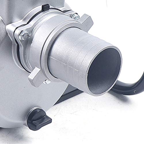 7.5hp 3-Inch Water Transfer Pump Portable Gasoline Water Pump High Pressure Lightweight Petrol Water Pump Drain Pool Flood Irrigation Flooded Basement 60m3/h Flow Rate
