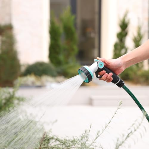 QUOBAS Garden Hose Nozzle Heavy Duty, Water Hose Sprayer Nozzle - size: 8 Inch