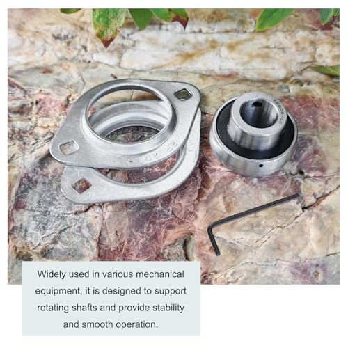 SBPFL204-12 Pillow Block Bearings,3/4" Bore 304 SS Housing w Wrench - size: SBPFL204-12( ID:3/4")