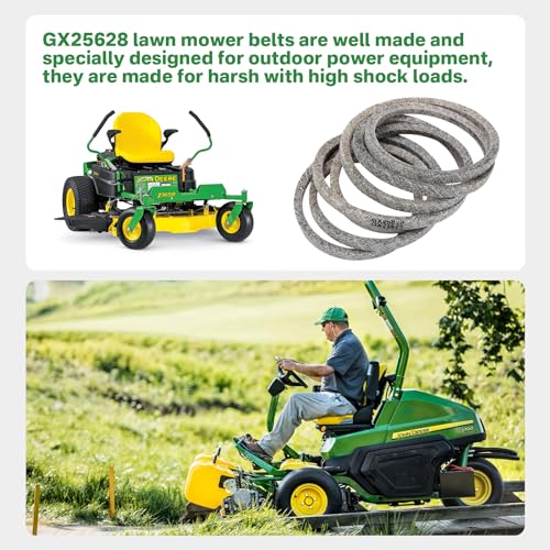 GX25628 Belt Replacement for John Deere 42 Inch Mower Deck Belt Z335E