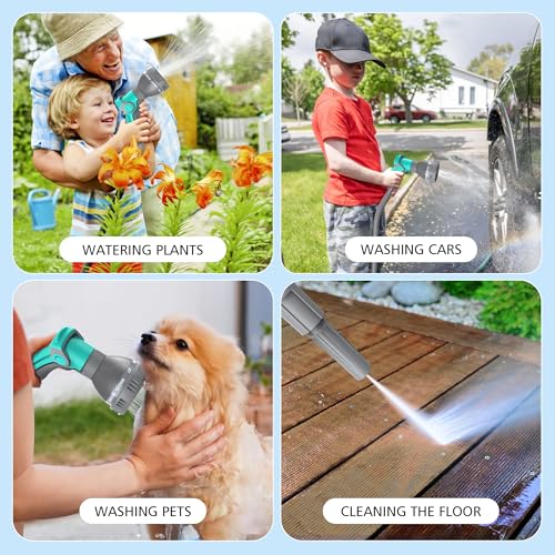Mojest Retractable Garden Hose Reel - 1/2 in x 80 ft Wall Mounted Heavy Duty Water Hose Reel with Automatic Slow Rewind System, 2 Hose Nozzle, 180°Swivel Bracket, Dark Gray - color: Dark Gray, size: 80FT