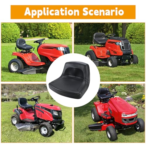 Lawn Mower Garden Tractor Seat Black