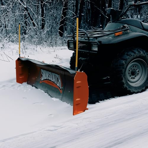SNOWSQUATCH Deluxe Aluminum ATV Snow Plow 48-60" Adjustable Blade Mount Kit