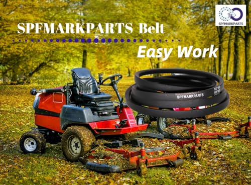 1668066 Lawn Mower Tractor Deck Belt 1/2" x 120" Replacement for Simplicity 1668066 1668066SM 5000 and 6000 Series with 42" Deck 818G 616H 6512.5H 6516H 6517H 616Spl 5116 5216 6216 6218 6211 6212.5