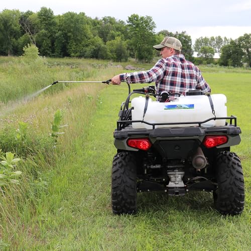 Master Mfg 15-Gallon UTV & ATV Spot Sprayer - 2.2GPM, 70PSI Max, Amazon Exclusive for Fertilizer, Weed & Pest