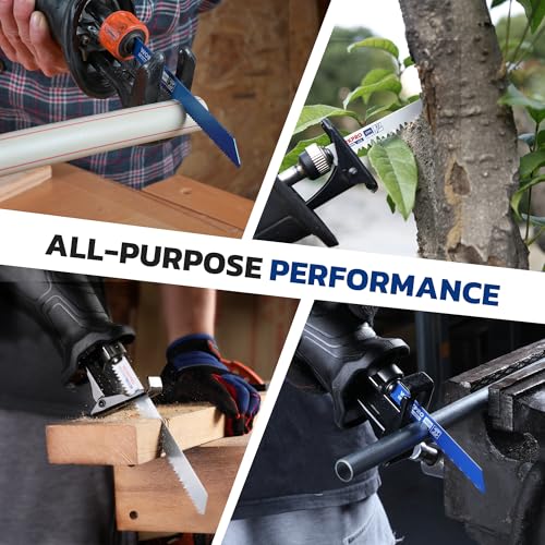 WORKPRO 32-Piece Reciprocating Saw Blade Set with Organizer Pouch