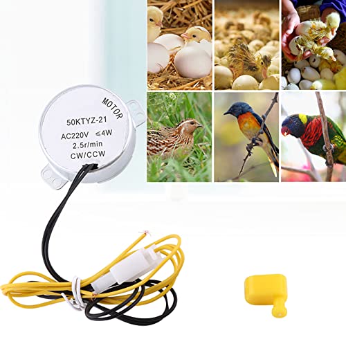 Joyzan Egg Turner Motor, AC Chicken Rotator Incubator Automatic Turntable
