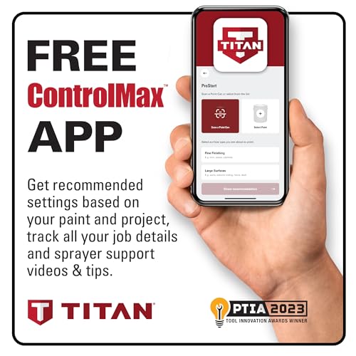 Titan ControlMax 1500 HEA Airless Paint Sprayer with Low Overspray - size: Control Max 1500 w/o cart