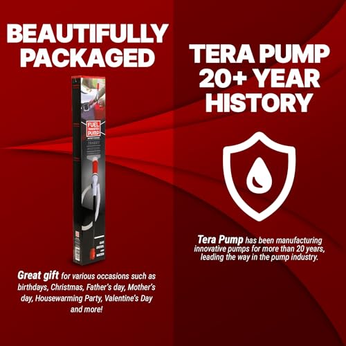 TERA PUMP Automatic Battery Powered Liquid Transfer Pump - style: Basic Stick Pump (D)