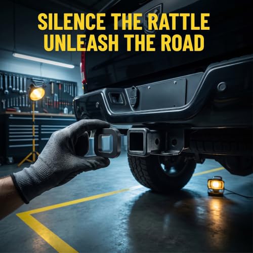 3PCS 2Inch Hitch Receiver Silencer Pad for Adjustable Ball Mounts