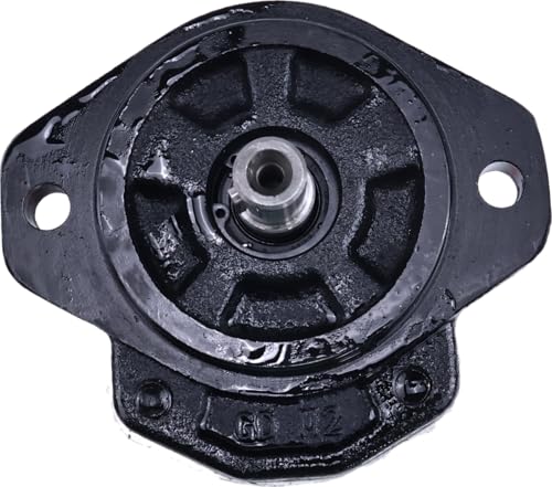 Solarhome Hydraulic Gear Pump CI58K-A02-122L Compatible with 5/8" Straight Keyed Inches SAE A-2 Bolts 3-15 GPM Outlet Port SAE 10 Inlet Port SAE 12 3600 PSI
