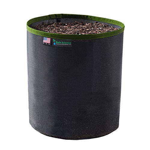 Grow Bag 2 Gallon, Planting Pots - Colorful Plant Grow Bags Pots Gardening Vegetable - Air Pruning Mesh Fabric Plant Container - (Black/ODGreen) - color: Black/Odgreen, size: 2 Gallon