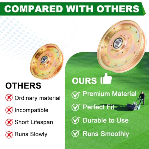 Idler Pulley (TCA22651) Fits John Deere Z TrakZ Z930R Z920M Z930M Z945M Z925M 960A 950A 930A 920A 970A - color: TCA22651