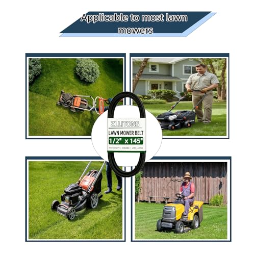 Lawn Mower Tractor Deck Belt Replacement for Ariens, Gravely Belt 07200023 - size: 4L1450(07200023)