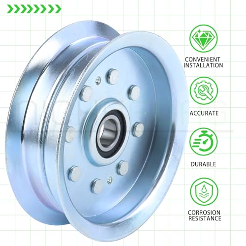 2 Pack GY22172 Idler Pulley John Deere with GY20629 Idler Pulley - color: A06 1xGY20629+2xGY22172