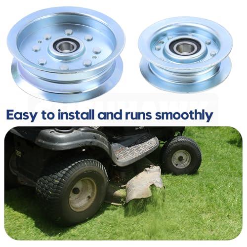GY22172 Idler Pulley with GY20629 Idler Pulley for L110 LA115 Deck - color: A5 1x GY20629+ 1x GY22172