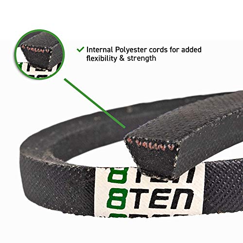 8TEN Upper Transmission Drive Belt for MTD 754-04002 Husqvarna 578453624