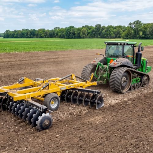 VEVOR Hydraulic Top Link Cat. 2-2 (11 in Stroke, 22-7/16 in to 33-7/16 in), Max 2900PSI Hydraulic Cylinder with 2 Hoses & G3/8" Check Valves for Tractors