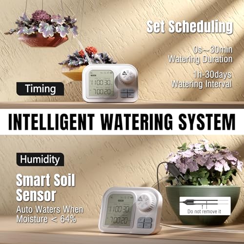 Raddy WS-74 Solar Drip Irrigation Kit, Smart App Control System