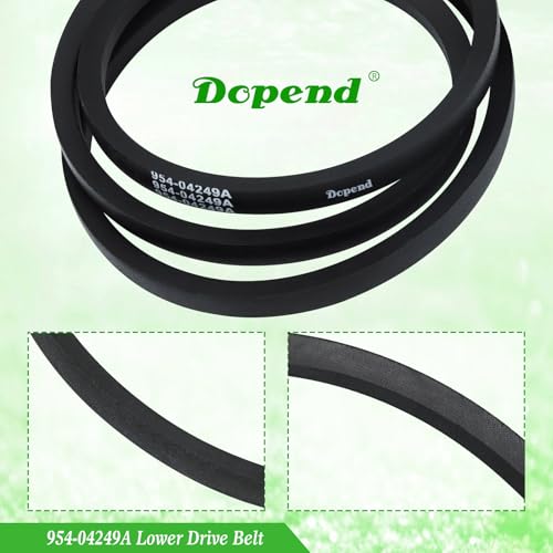 954-04249A Lower Drive Belt 5/8'' x 71'' for Craftsman T110, Huskee LT4200, MTD, Troy Bilt 42 inch Deck, Replaces 954-04249 Lower Drive Belt 754-04249, 745-04249A - size: 954-04249A