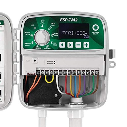 Rain Bird ESP-TM2 8 Station WiFi Ready Indoor/Outdoor Controller | TM2-8