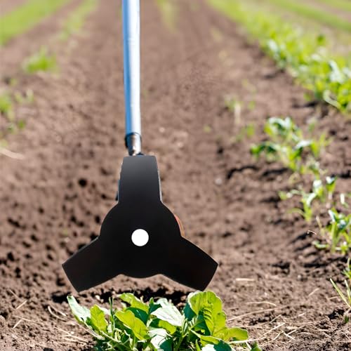 10" x 3 Tooth Steel Grass Brush Weed Trimmer Blade