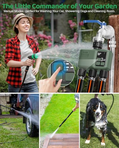 WiFi Water Timer 3 Zone for Garden Hose - size: 3 Outlet