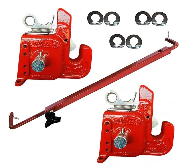 Pat's Easy Change Quick Hitch for Category 2 Tractors and Implements (with Stabilizer Bar)