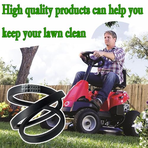 954-05001 Deck Belt 1/2x43.5 inches fits for Craftsman R1000 R110 Troy Bilt TB30R TB30 Cub Cadet 754-05001 CMXGZAM501065