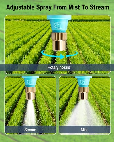 6-Nozzle Boom Wand for ATV Sprayers, 7.5 Ft Poly Spray Bar, 3/8" Brass