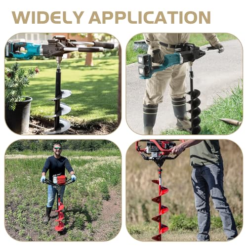 Earth Auger Drill Adapter for 1/2" SDS Plus Corded Cordless Drill