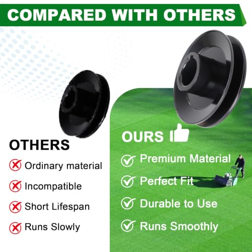 Transmission Pulley (02003417 01008381 01008381P 01008808) Drivekohler Cub Ca det Kohler Z Force Tank 42'' 44'' 48'' 50'' 54'' Deck Lawn Mower - color: 02003417
