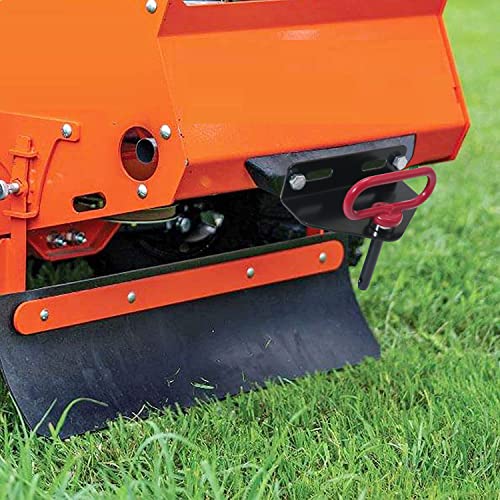 Universal Heavy Duty Zero Turn Mower Trailer Hitch with Magnetic Hitch Pin - color: Red+Black