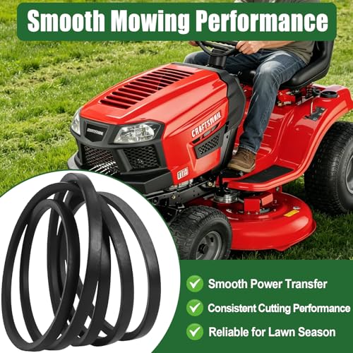 42 Inch Mower Deck Belt Replacement 429636 197253 592855001, 1/2" x 101"
