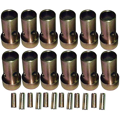 6 for Cattegory II Quick Hitch Bushings & Roll Pins Kits - for Catt 2
